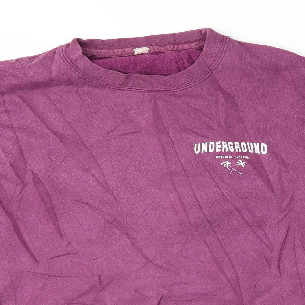 Preworn Womens Purple   Pullover Sweatshirt Size XS