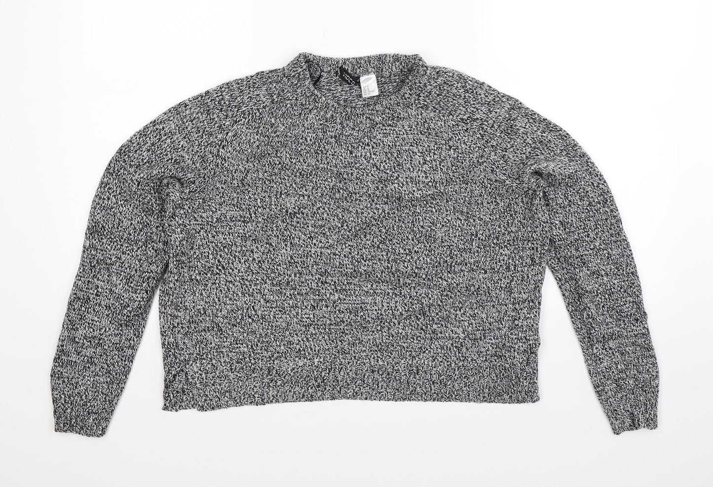 Divided Womens Grey  Knit Pullover Jumper Size M