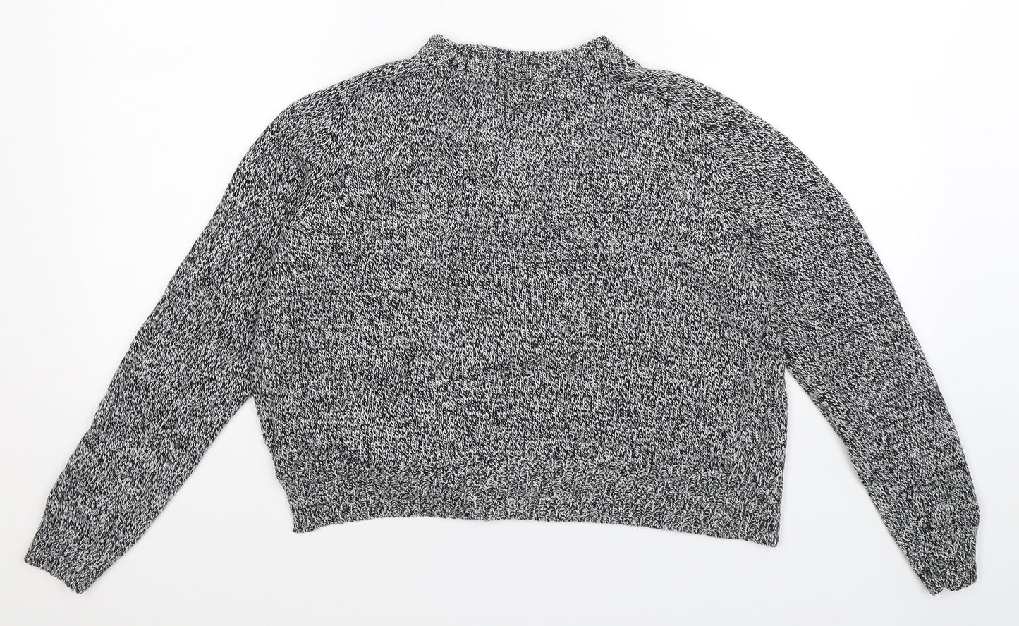 Divided Womens Grey  Knit Pullover Jumper Size M