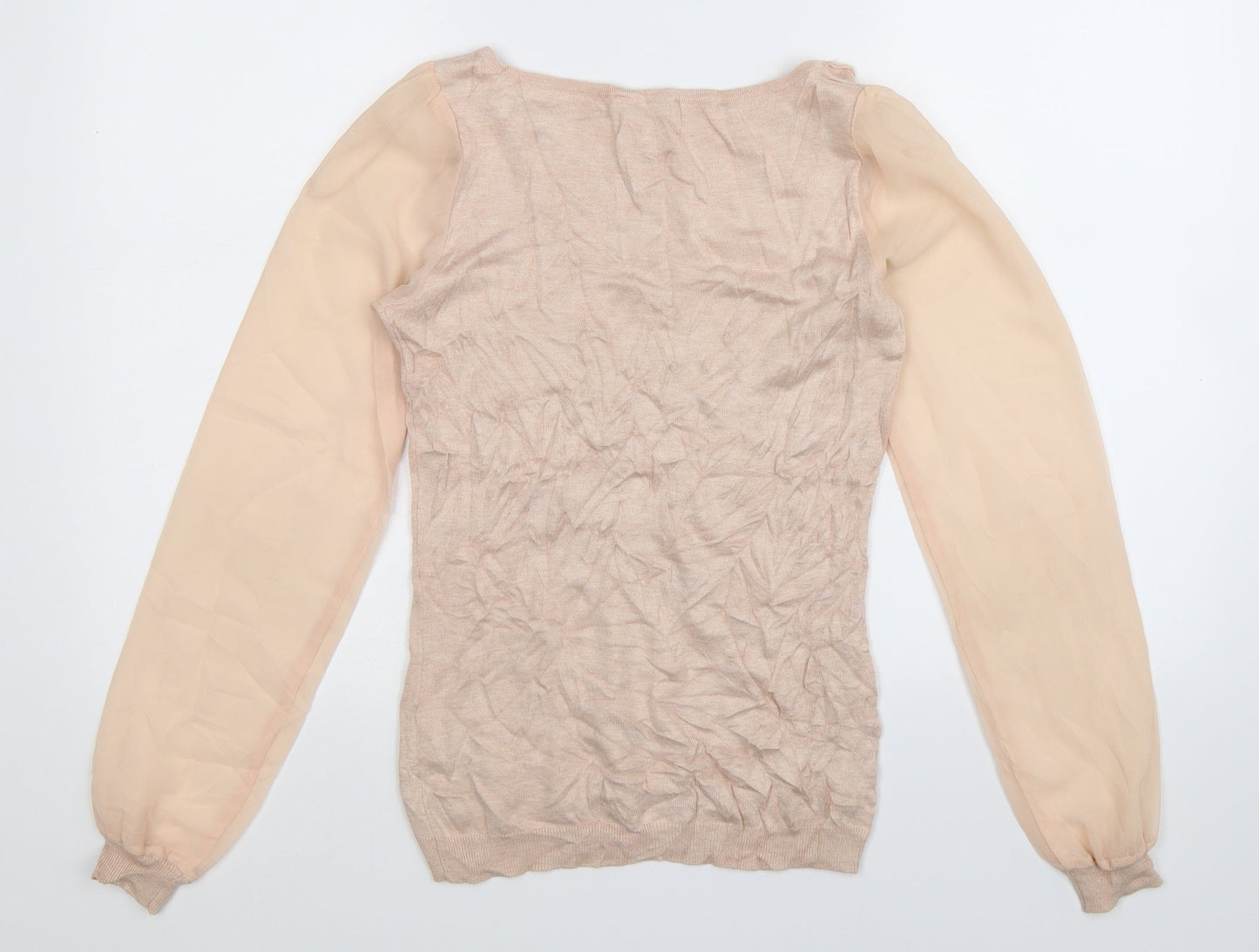 ORSAY Womens Beige  Knit Pullover Jumper Size S