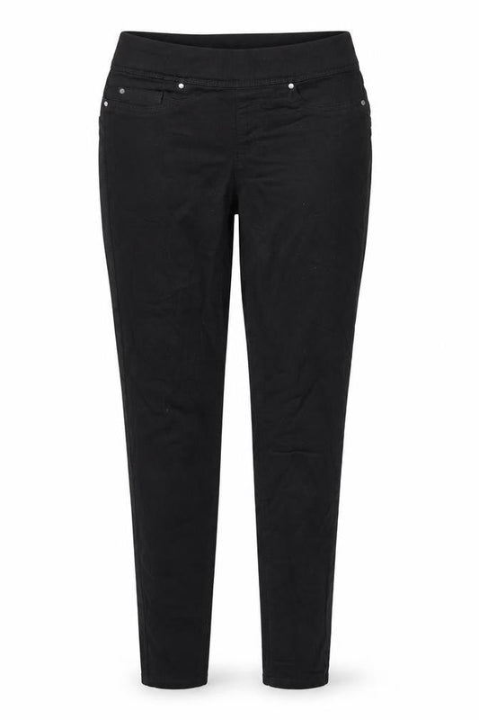 Denim CO. Womens Black  Denim Jegging Jeans Size 6 L29 in
