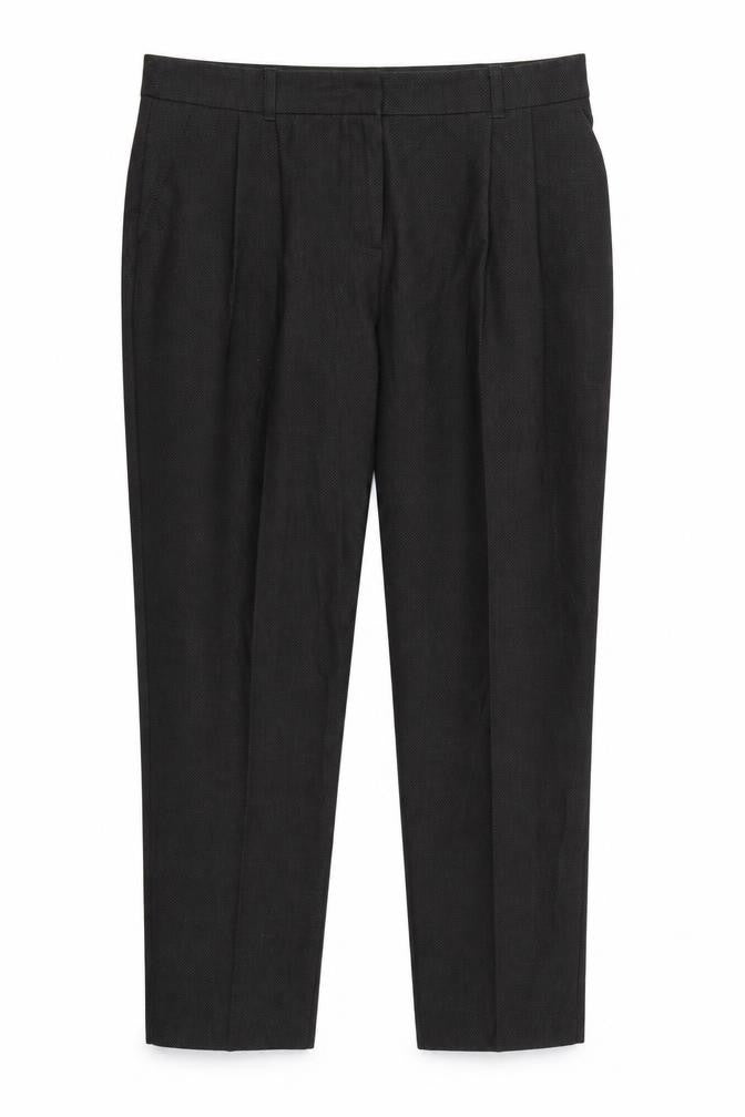 NEXT Womens Black  Rayon Dress Pants Trousers Size 12 L28 in