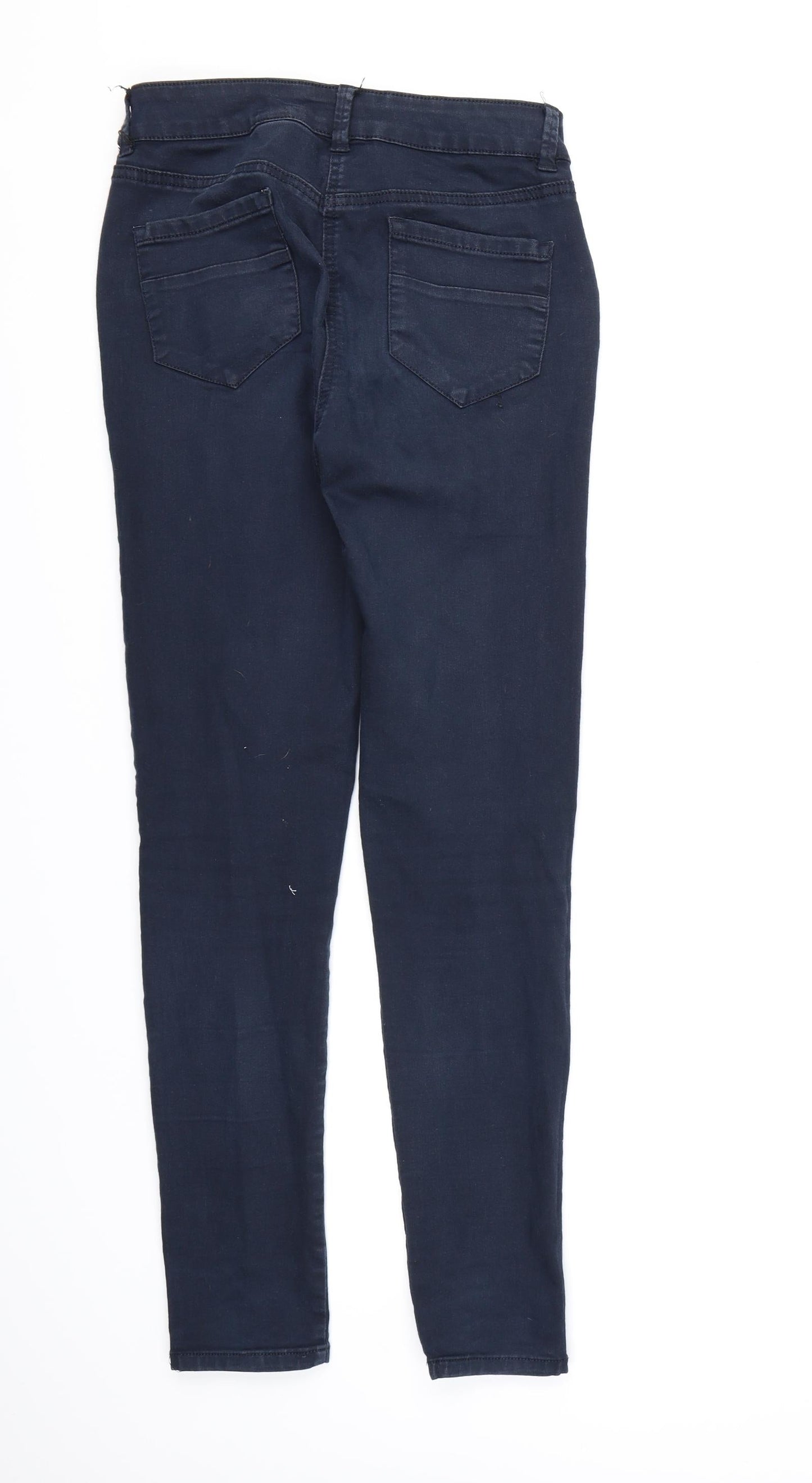 NEXT Womens Blue  Denim Skinny Jeans Size 6 L29 in