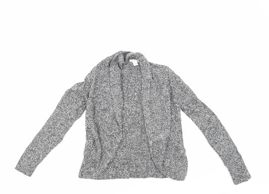 H&M Womens Grey   Cardigan Jumper Size M
