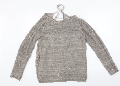 Additional front view of George women’s brown jumper, size UK 12