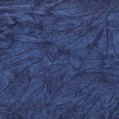 Brand and care label for Instyle women’s blue jumper, size M