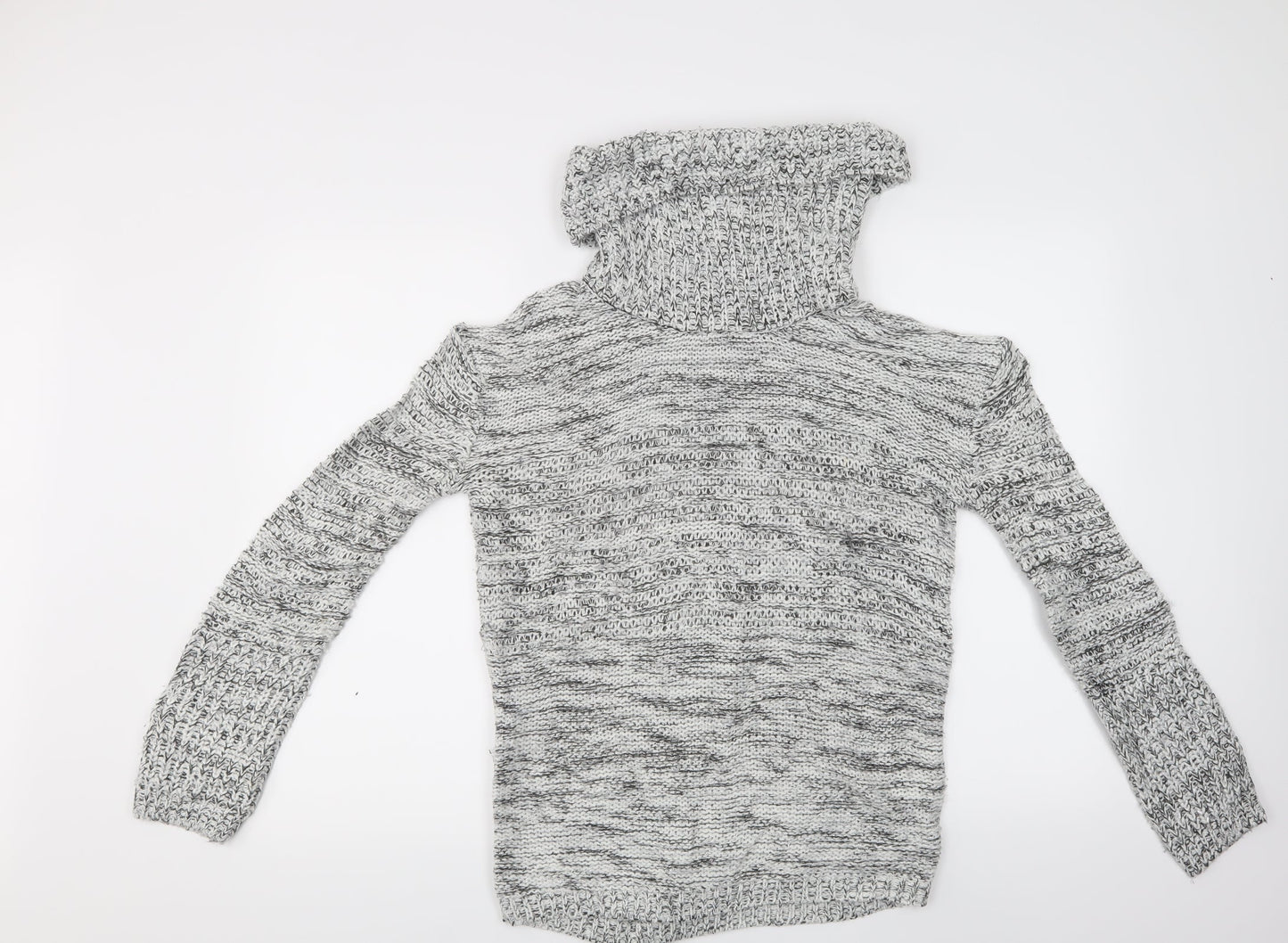 M&Co Womens Grey   Pullover Jumper Size M