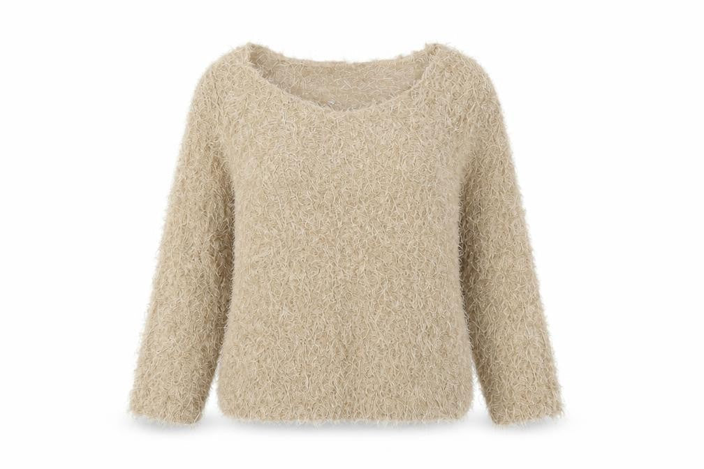 Zuppe Womens Brown   Pullover Jumper Size M