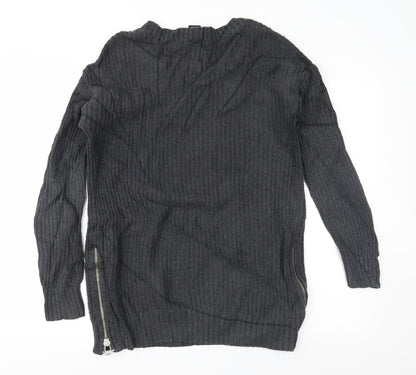 Back view of Gap men’s grey jumper, size M