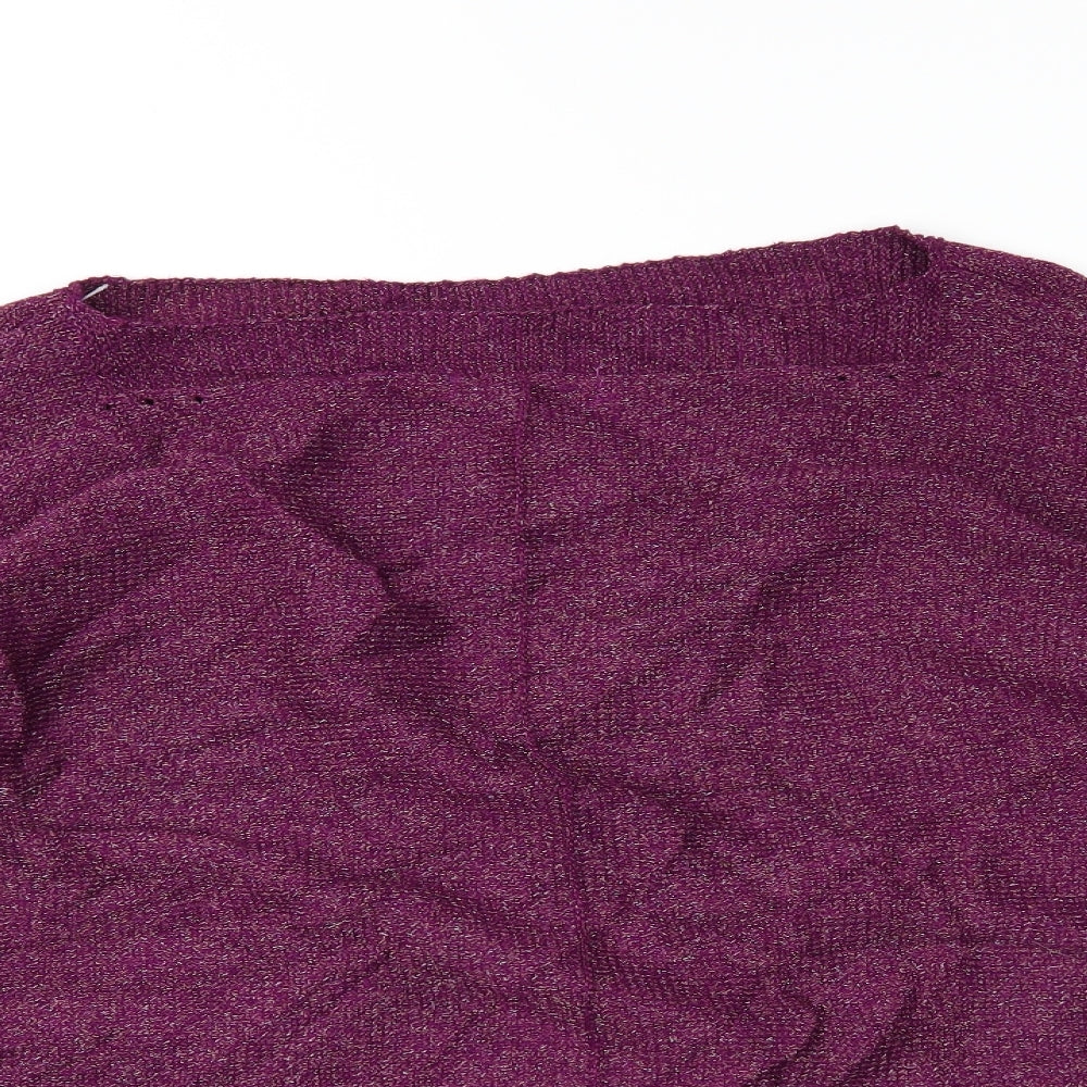 Preworn Womens Purple   Pullover Jumper Size L