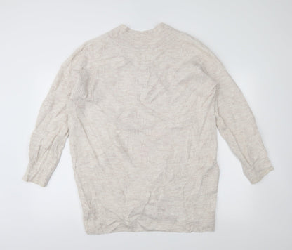 Back view of Tu women’s ivory jumper, size UK 14