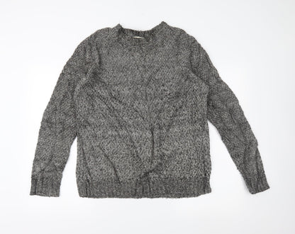 Front view of Cedarwood State women’s grey jumper, size L