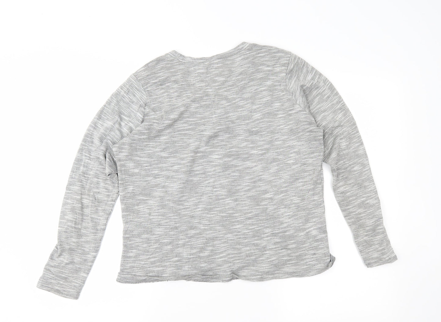 H&M Womens Grey   Tunic T-Shirt Size M