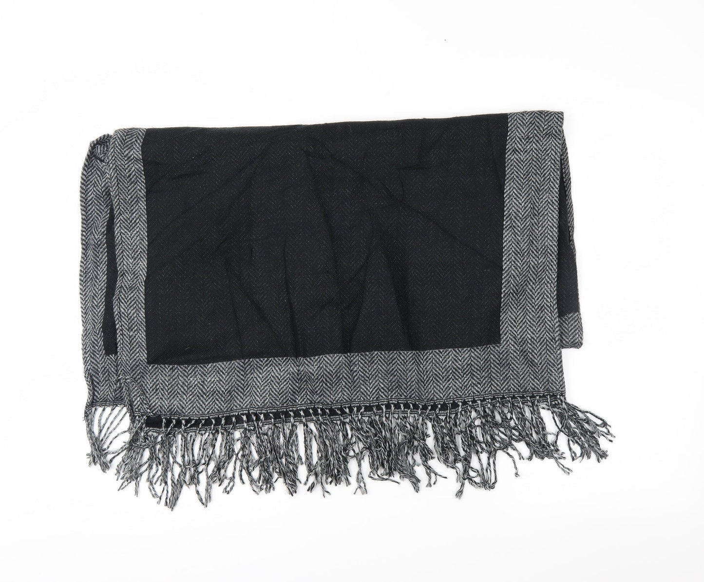 Preworn Womens Black    Shawl/Wrap