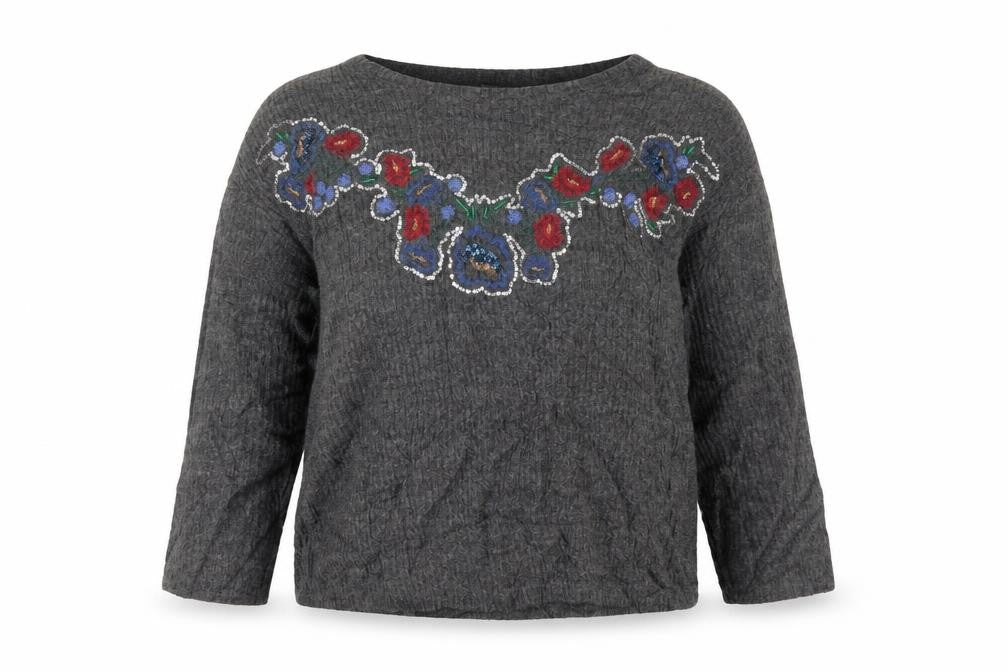 Zara Womens Grey   Pullover Jumper Size M