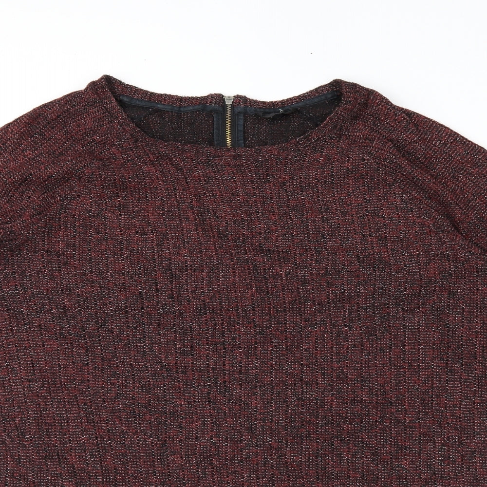 Topshop Womens Purple   Pullover Jumper Size 14