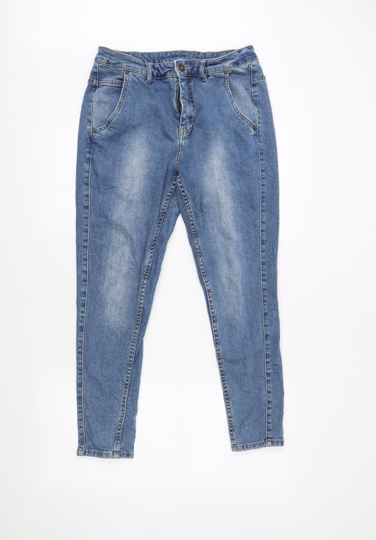 KappAhI Womens Blue   Skinny Jeans Size 36 in L27 in
