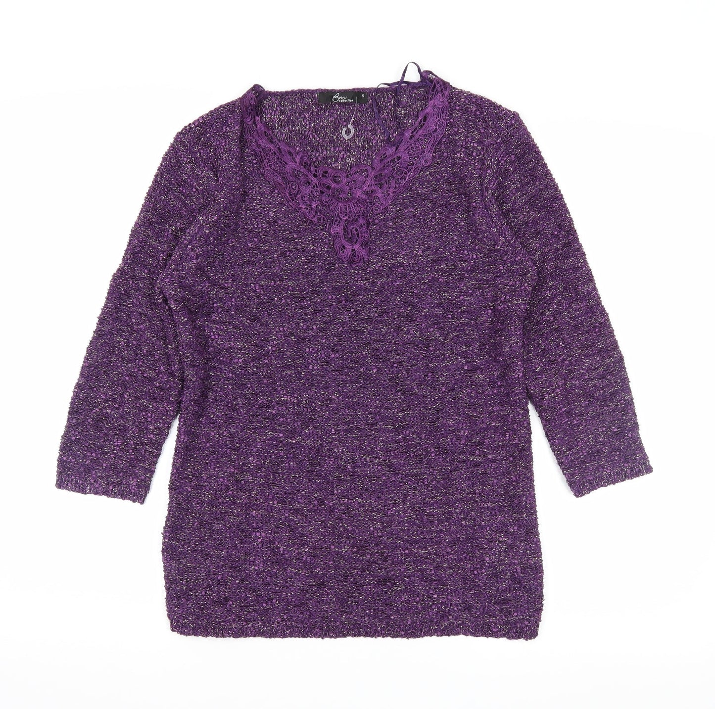 BM Womens Purple   Pullover Jumper Size S
