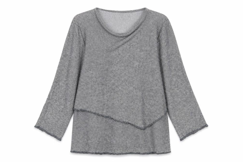classics &more Womens Grey   Pullover Jumper Size M