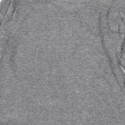 Brand and care label for classics &more women’s grey jumper, size M