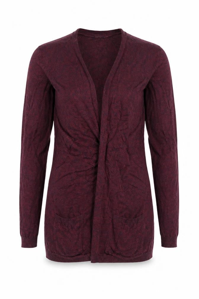 New Look Womens Red   Cardigan Jumper Size 8