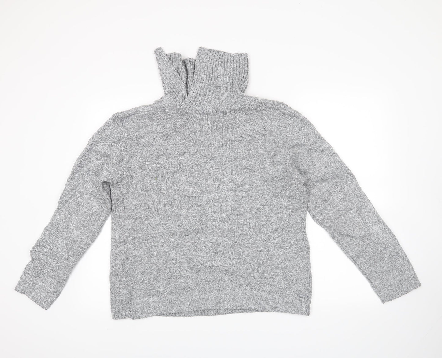 glimpse design Womens Grey   Pullover Jumper Size L