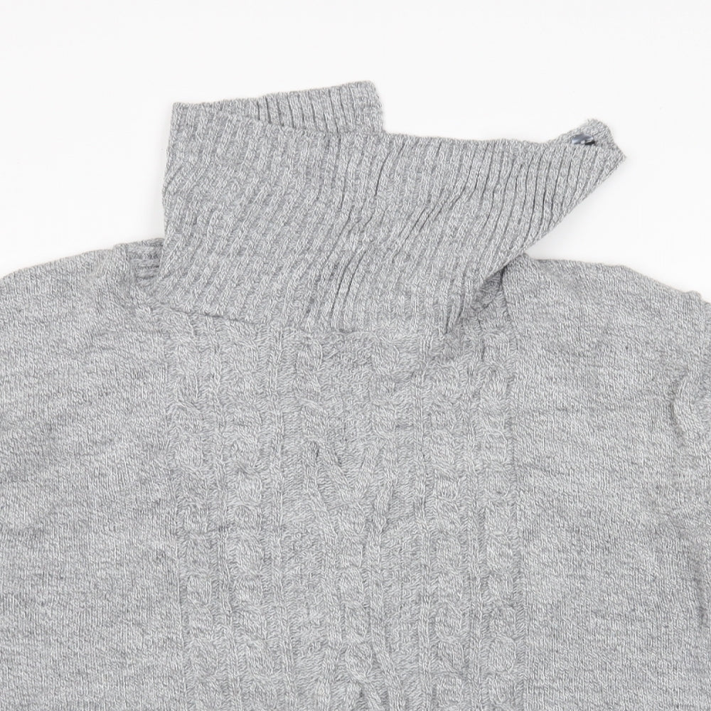 glimpse design Womens Grey   Pullover Jumper Size L