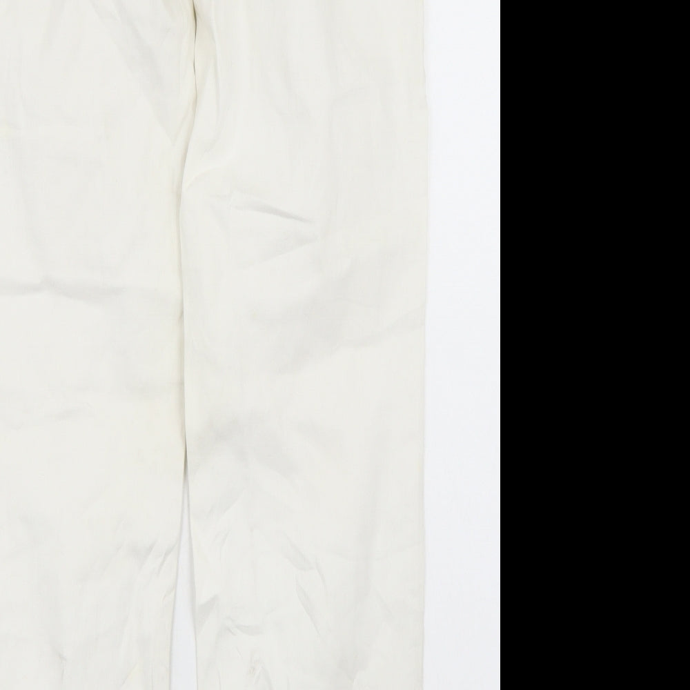 Papaya Womens White   Straight Jeans Size 10 L29 in