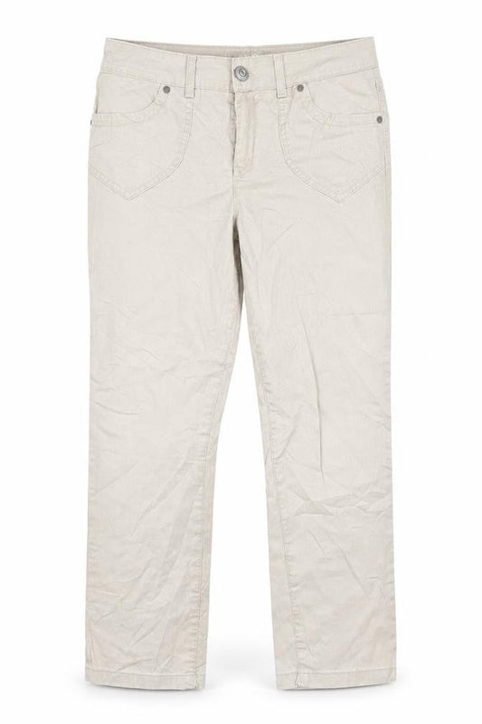 Rocks Womens Beige   Cropped Jeans Size L L23 in