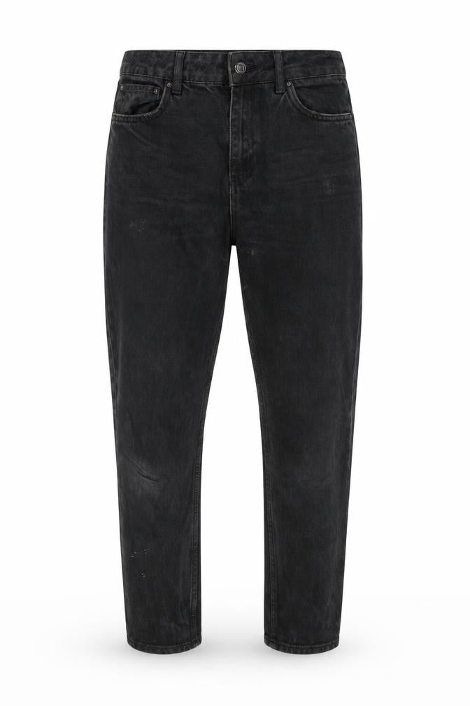 Topshop Womens Beige  Denim Tapered Jeans Size 26 L26 in