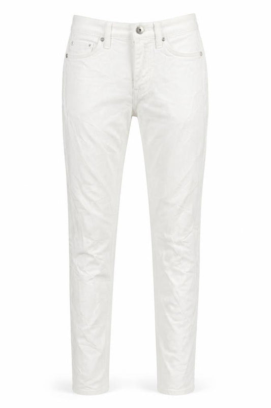 Crocker Womens White  Denim Skinny Jeans Size 24 in L32 in