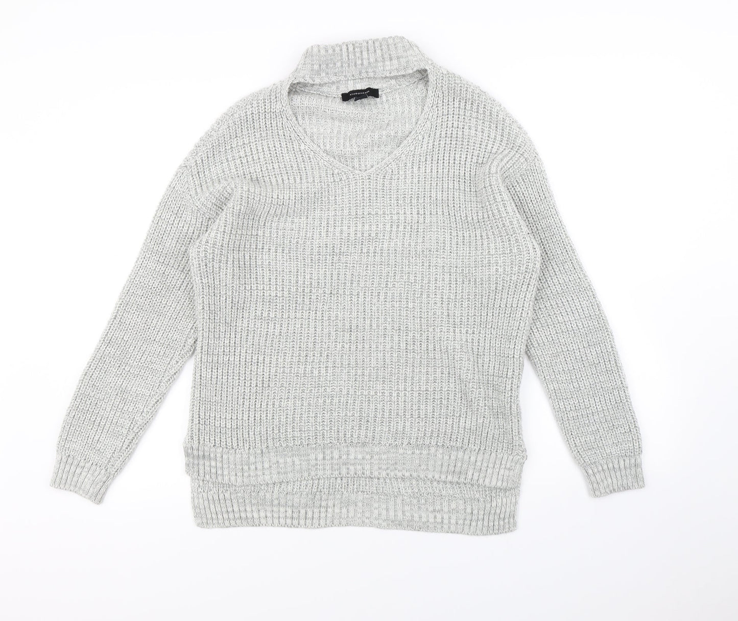 Atmoshpere Womens Grey   Pullover Jumper Size 12