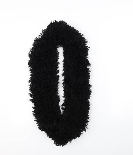 Preworn Womens Black    Scarf