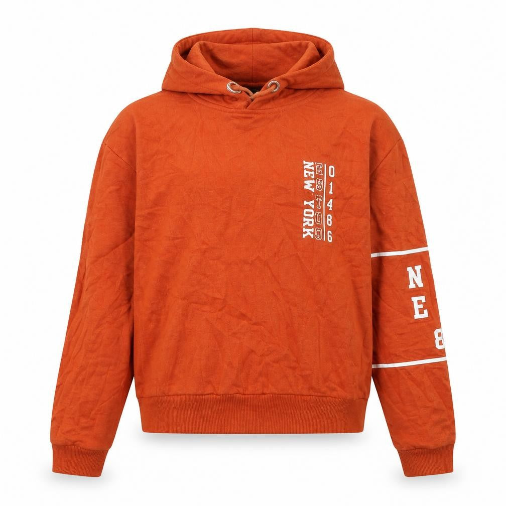 New Look Boys Orange   Pullover Hoodie Size 10 Years