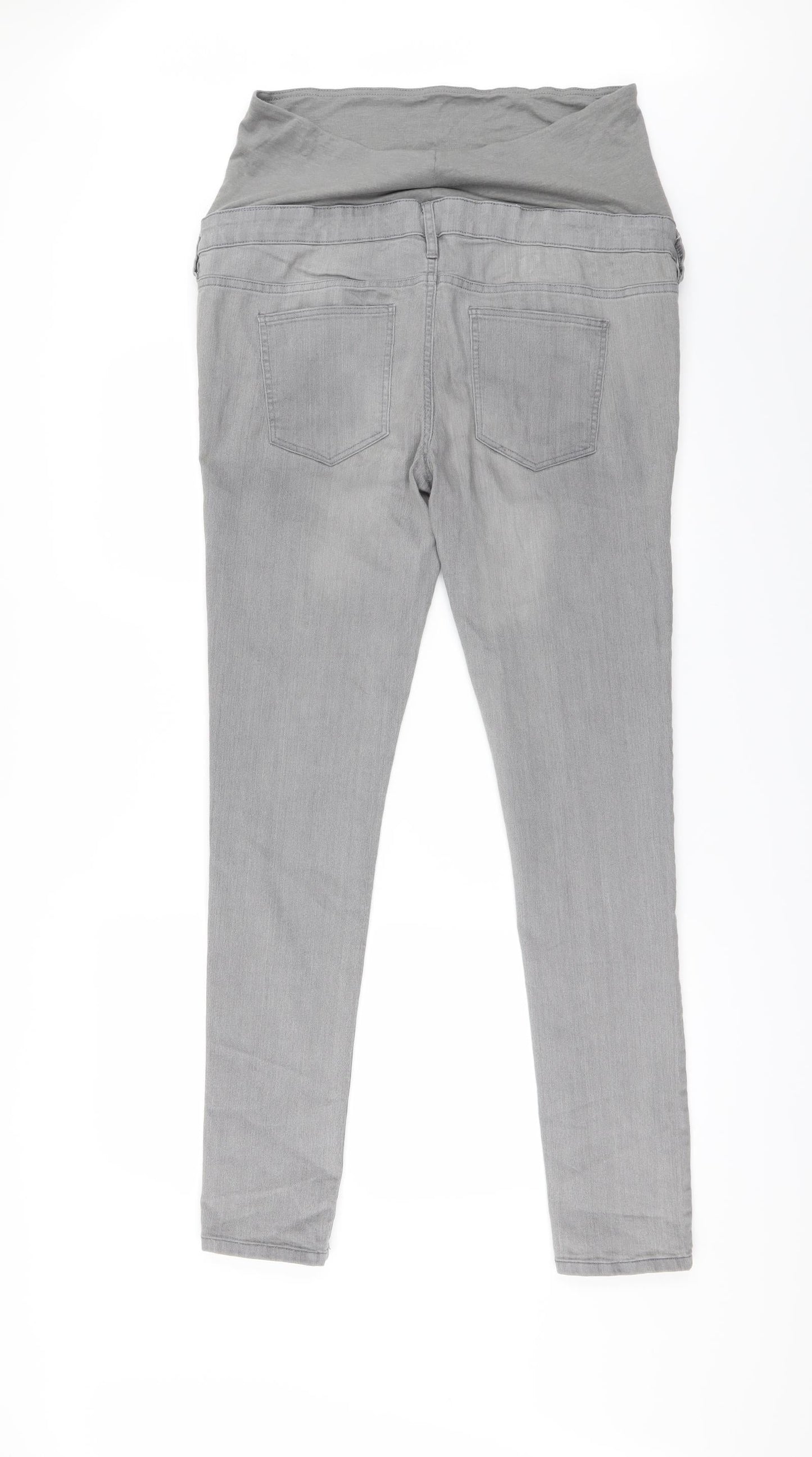 ESMARA Womens Grey   Skinny Jeans Size 14 L30 in - High waisted