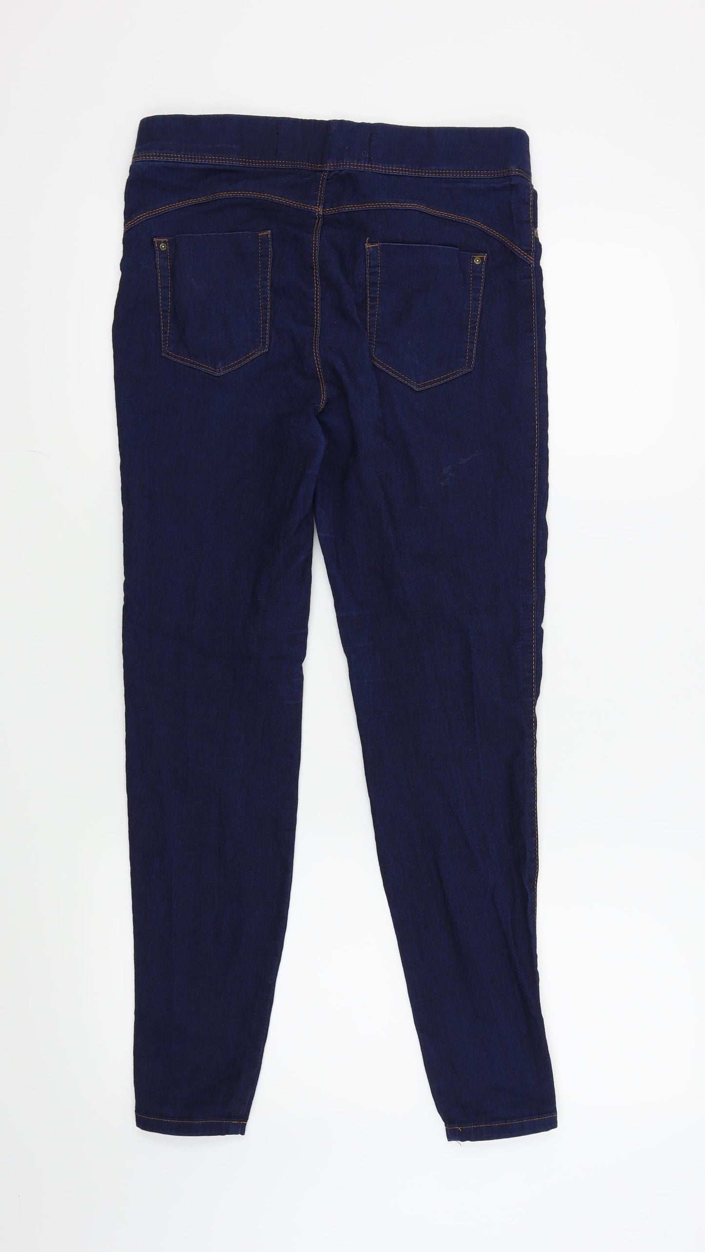 Denim & Co. Womens Blue   Jegging Jeans Size 10 L27 in