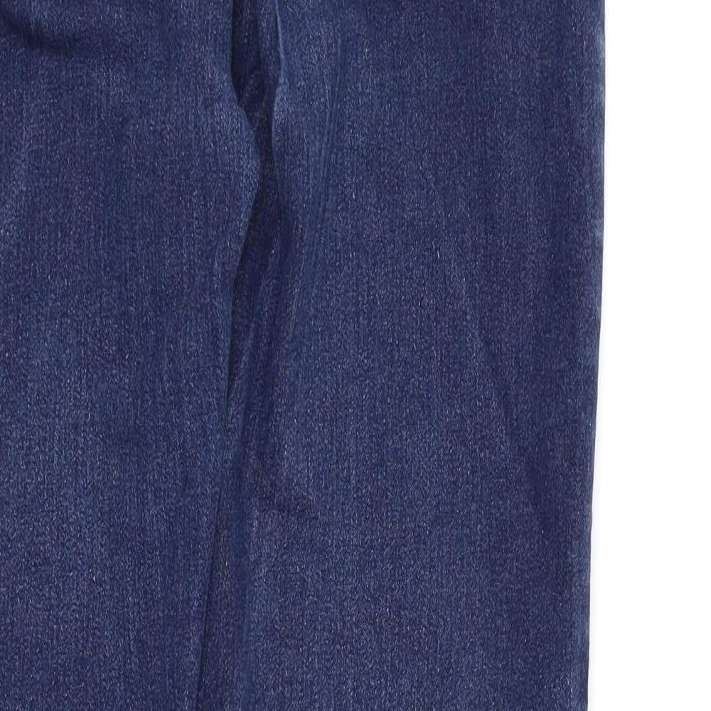 BS Fashion Womens Blue  Denim Capri Jeans Size 28 in L26 in
