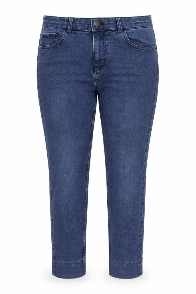 Marks & Spencer Womens Blue  Denim Straight Jeans Size 12 L23 in