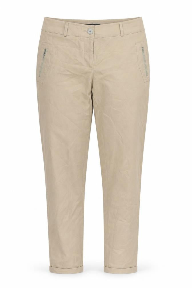 Pretty Girl Womens Brown   Chino Trousers Size L L27 in