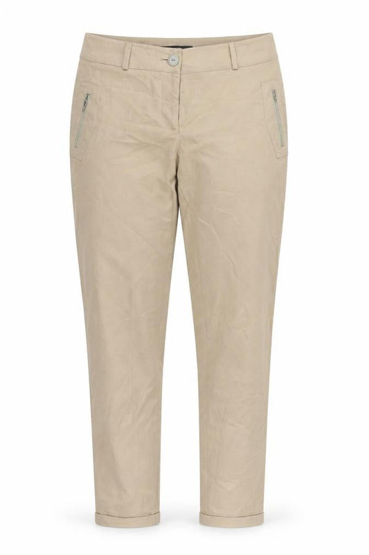 Pretty Girl Womens Brown   Chino Trousers Size L L27 in