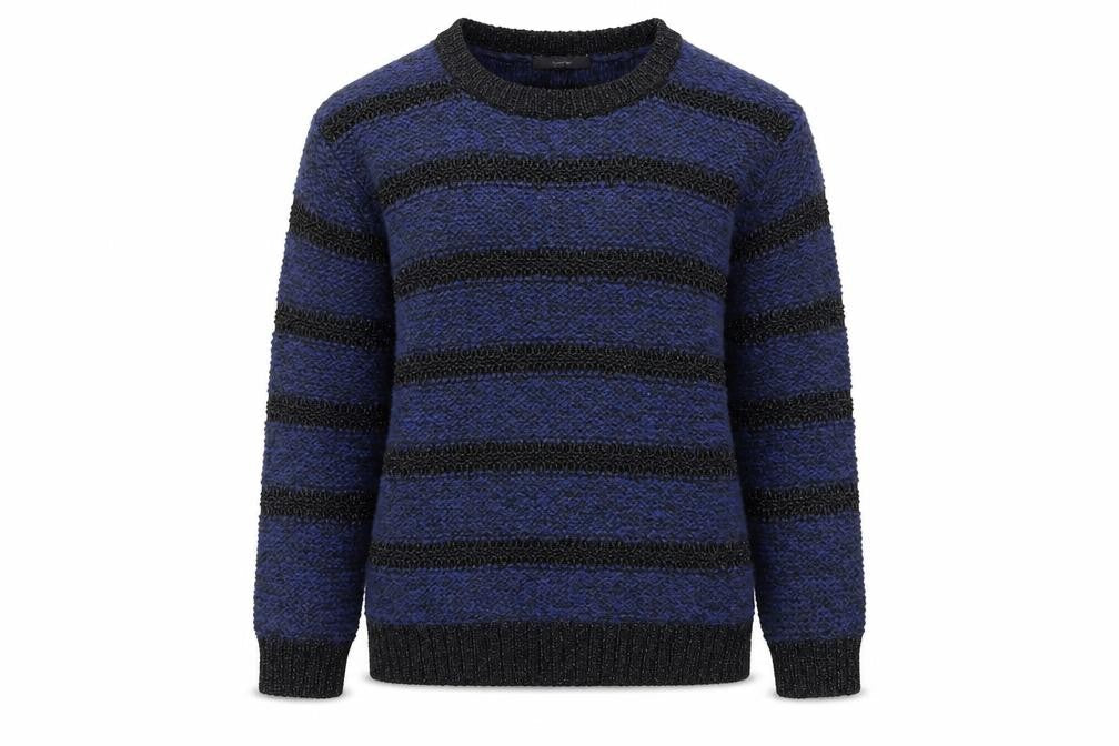 George Womens Blue Striped  Pullover Jumper Size 10
