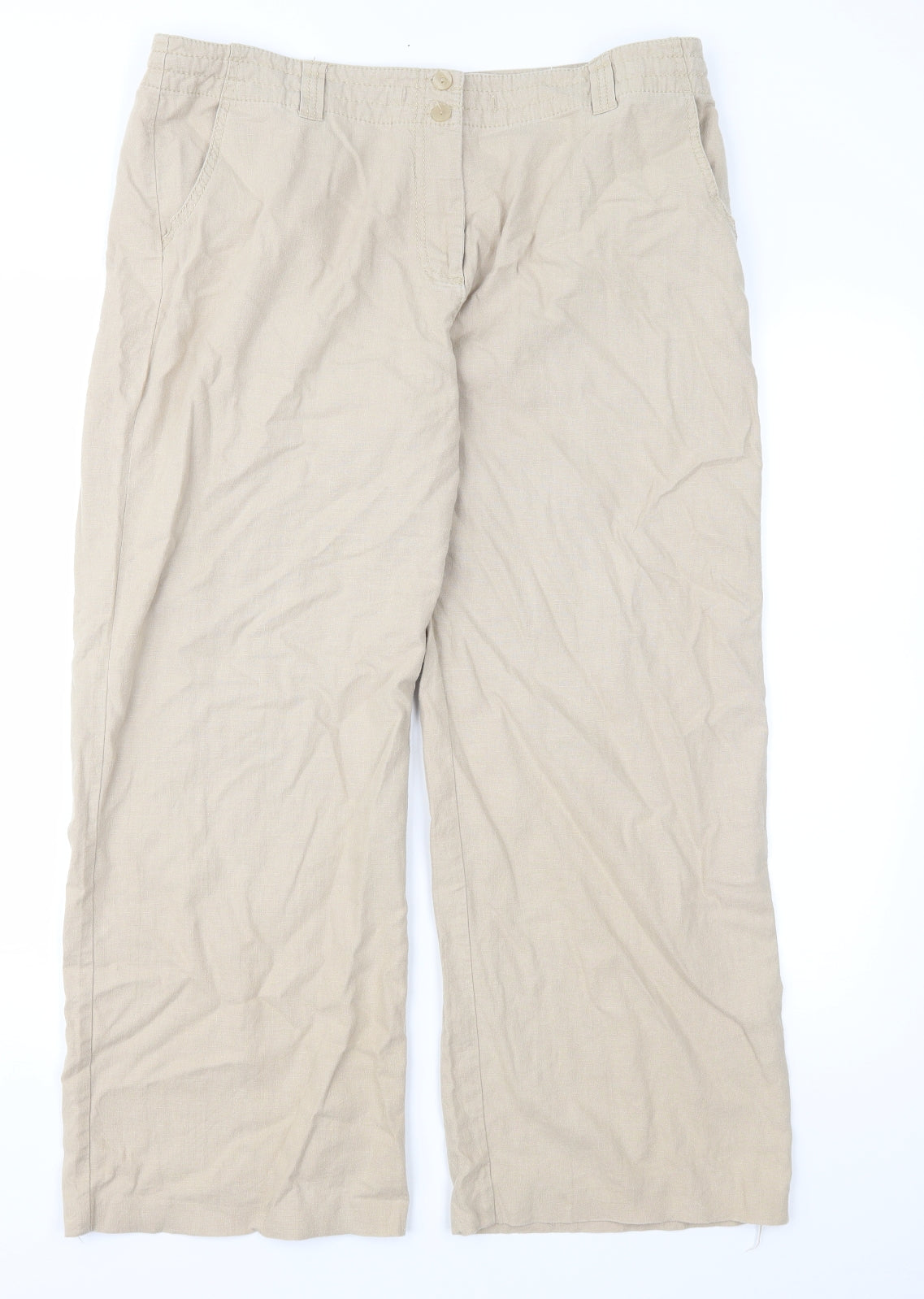 Preworn Womens Brown   Chino Trousers Size 36 in L27 in