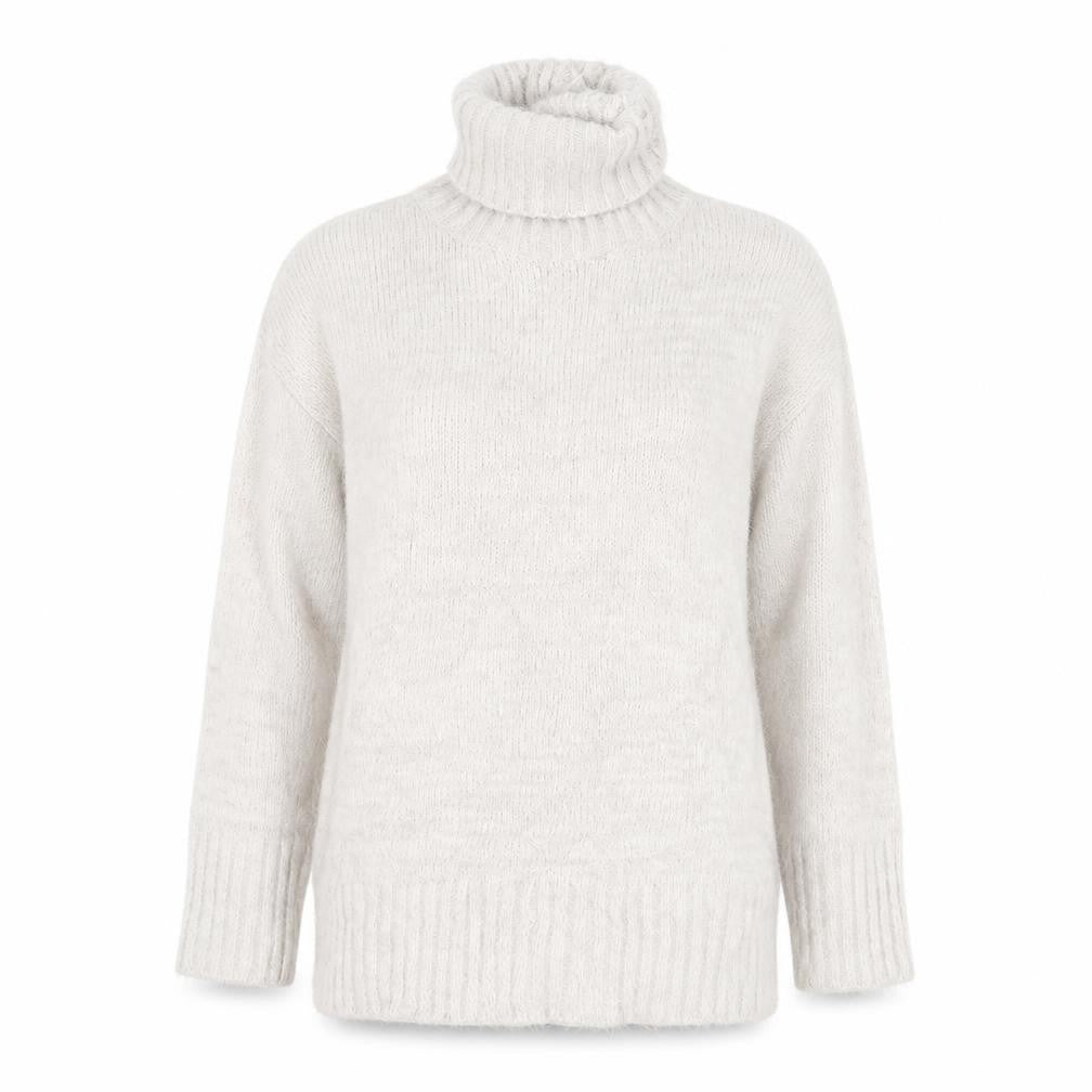 Missguided Womens Beige  Knit Pullover Jumper Size 8