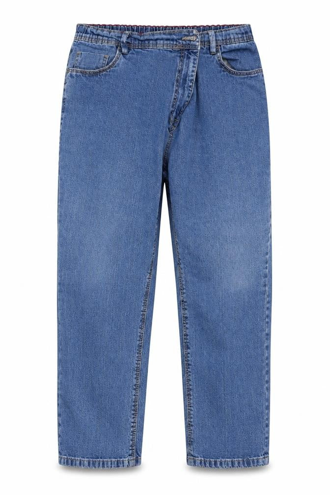 Ellie Womens Blue  Denim Straight Jeans Size 42 in L27 in