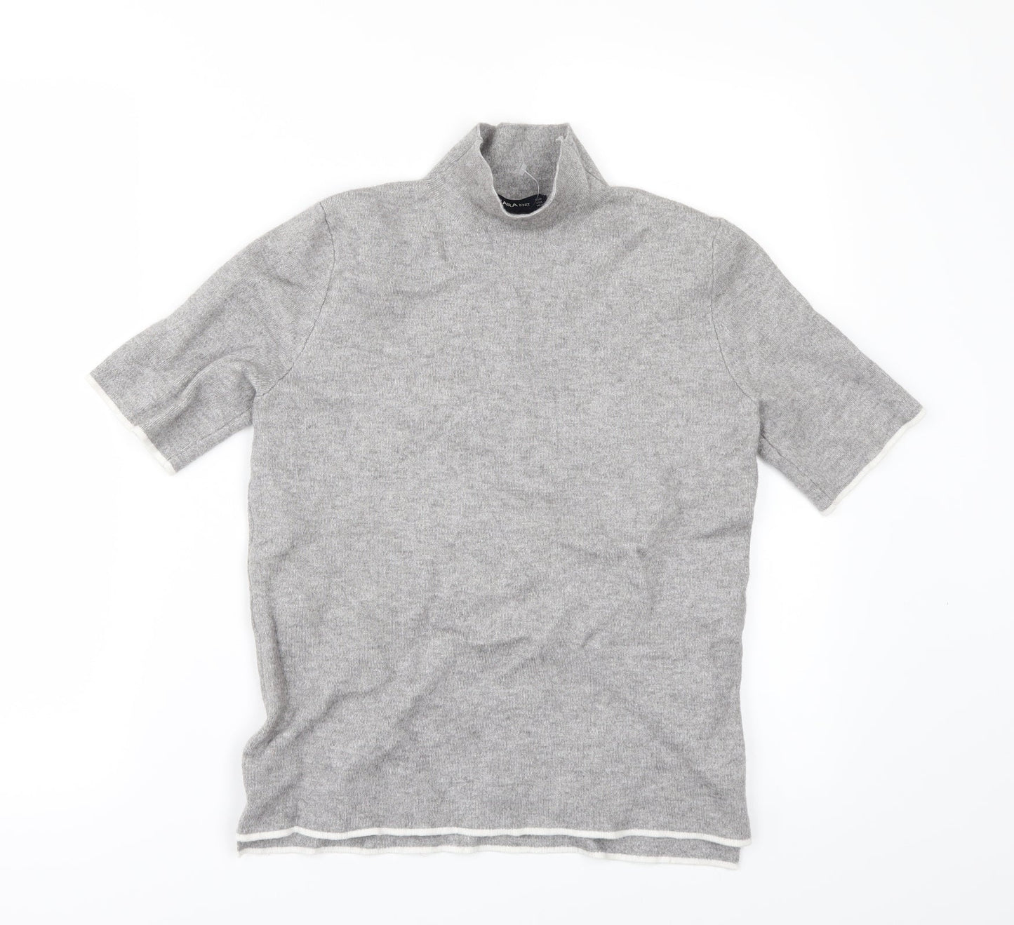 Zara Womens Grey   Pullover Jumper Size S