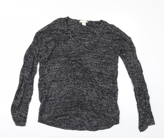 H&M Womens Black   Pullover Jumper Size XL