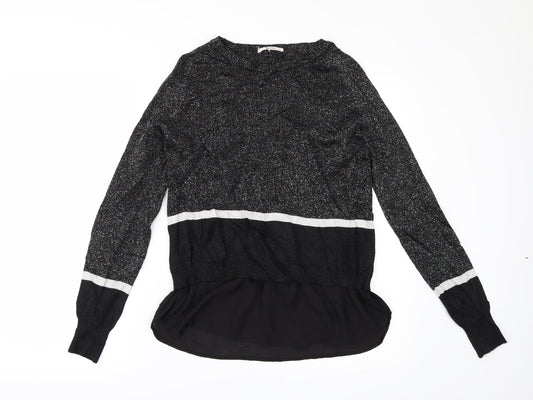 TU Womens Black   Pullover Jumper Size 8