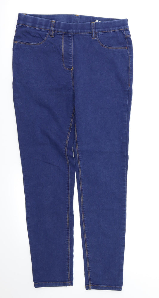 Debehams Womens Blue   Skinny Jeans Size 10 L27 in