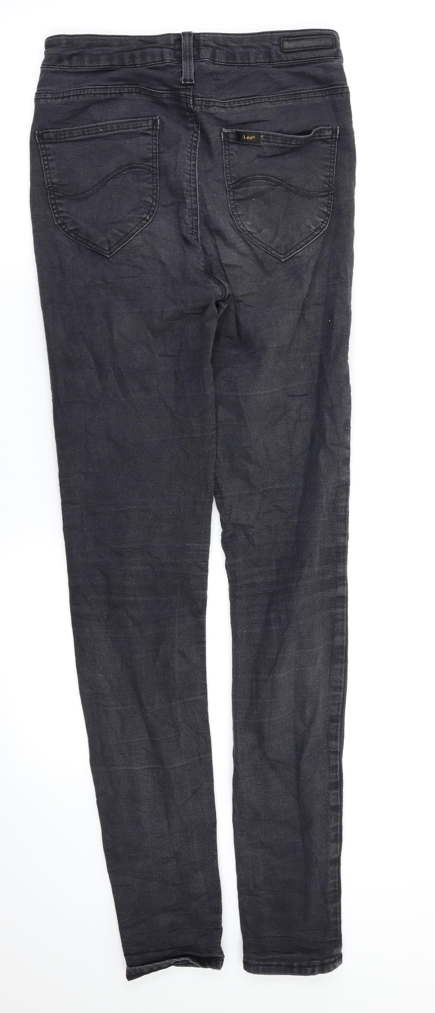 Lee Womens Black   Skinny Jeans Size 26 L33 in
