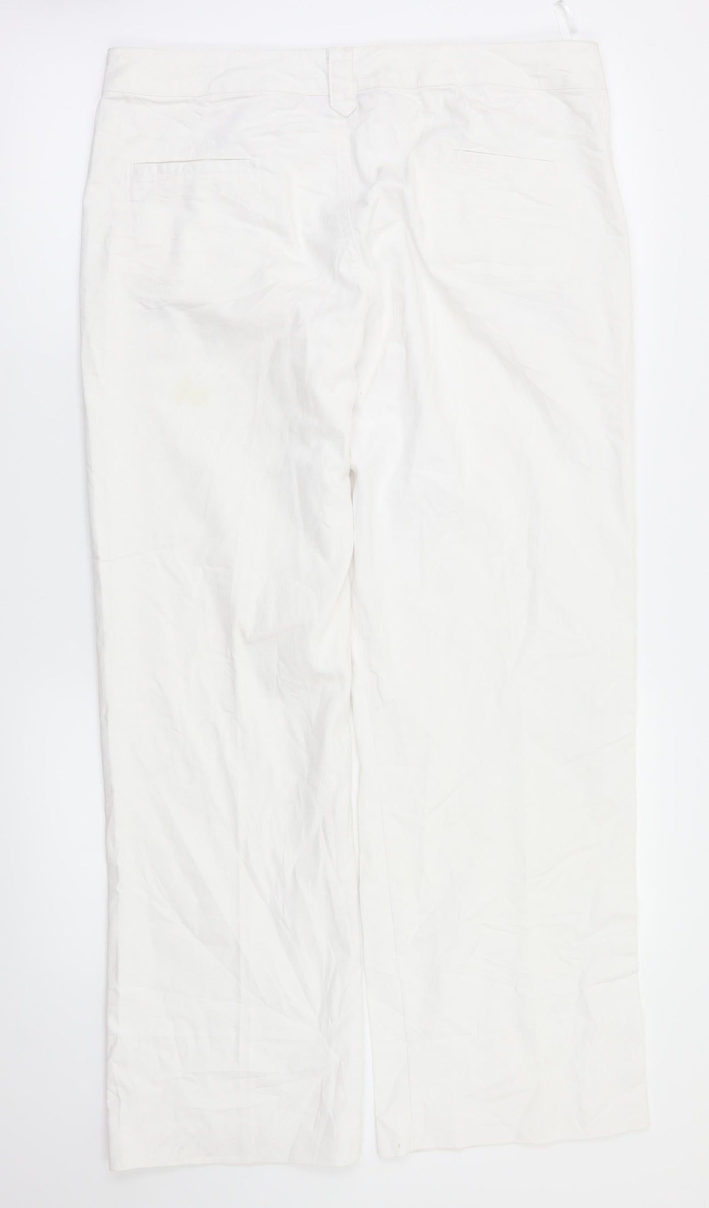 Epilogue Womens White   Trousers  Size 14 L31 in